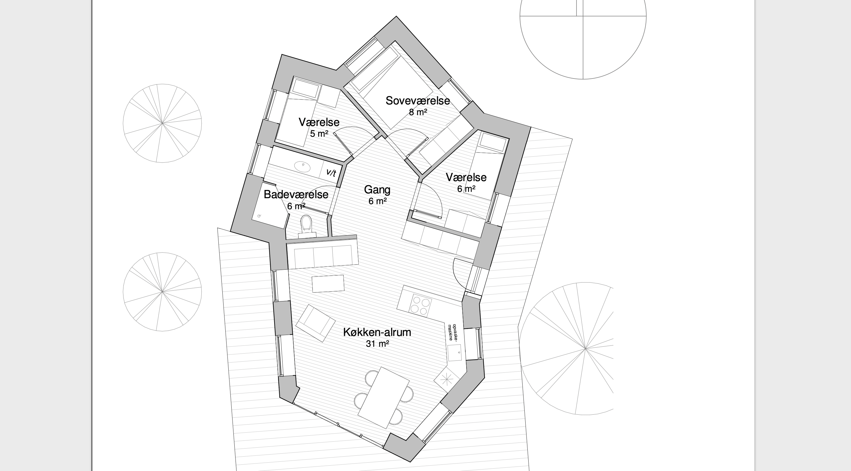 Sommerhus plantegning